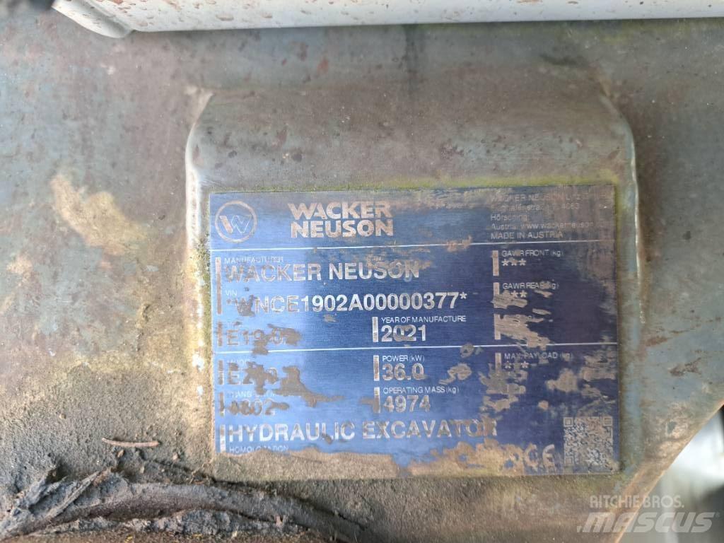 Wacker Neuson EZ50 Beltegraver