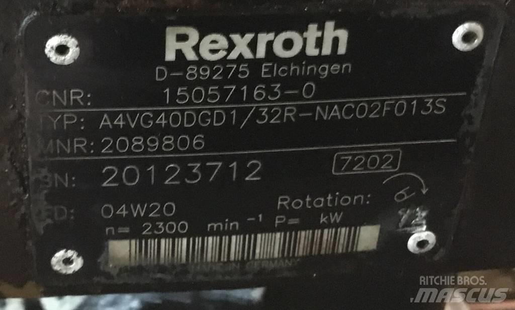 Rexroth A4VG40R Hydraulikk