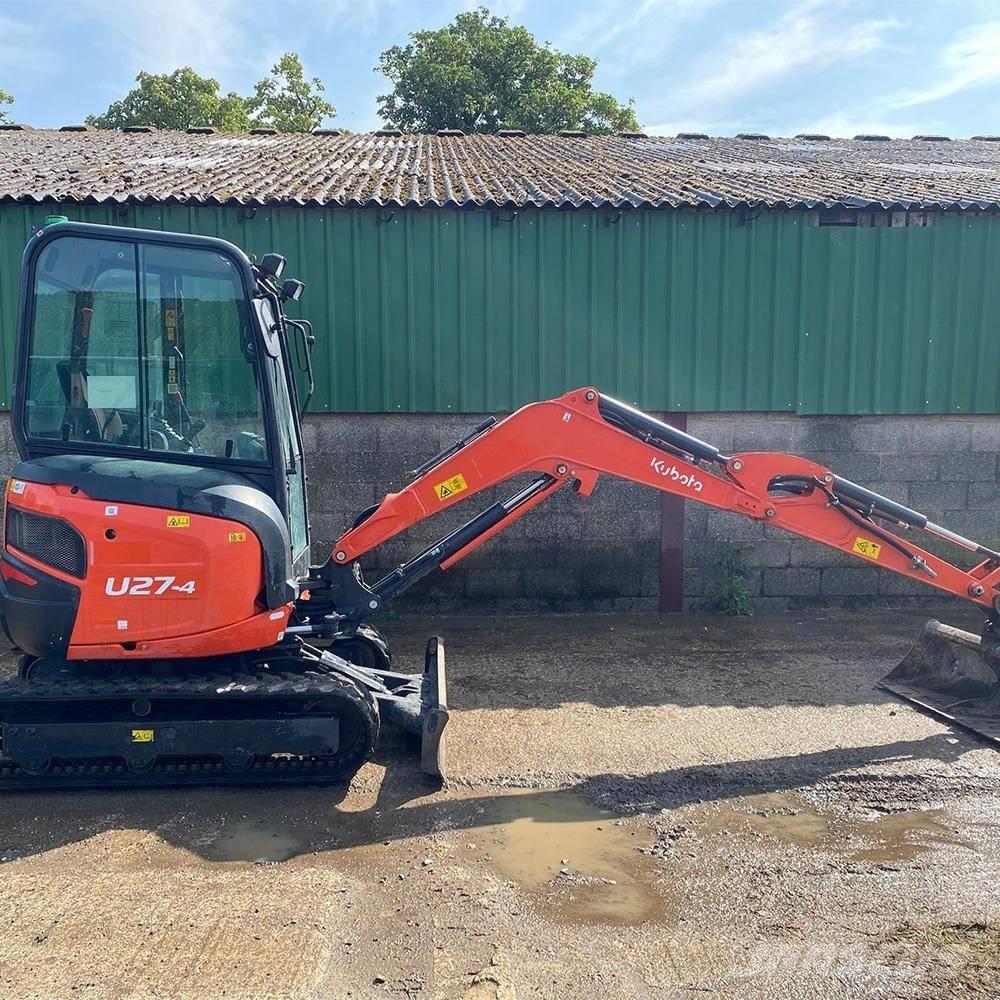 Kubota U 27-4 Minigravere <7t