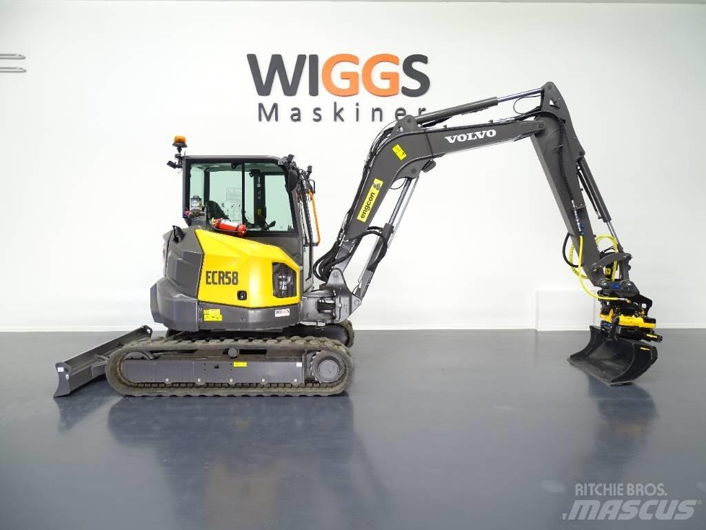 Volvo ECR58F Minigravere <7t