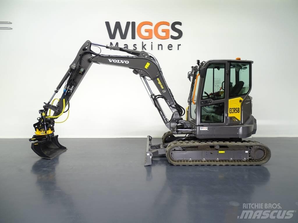 Volvo ECR58F Minigravere <7t