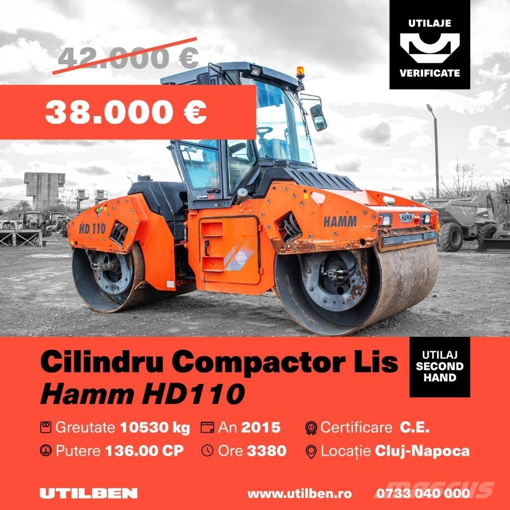 Hamm HD 110 Tandem Valser