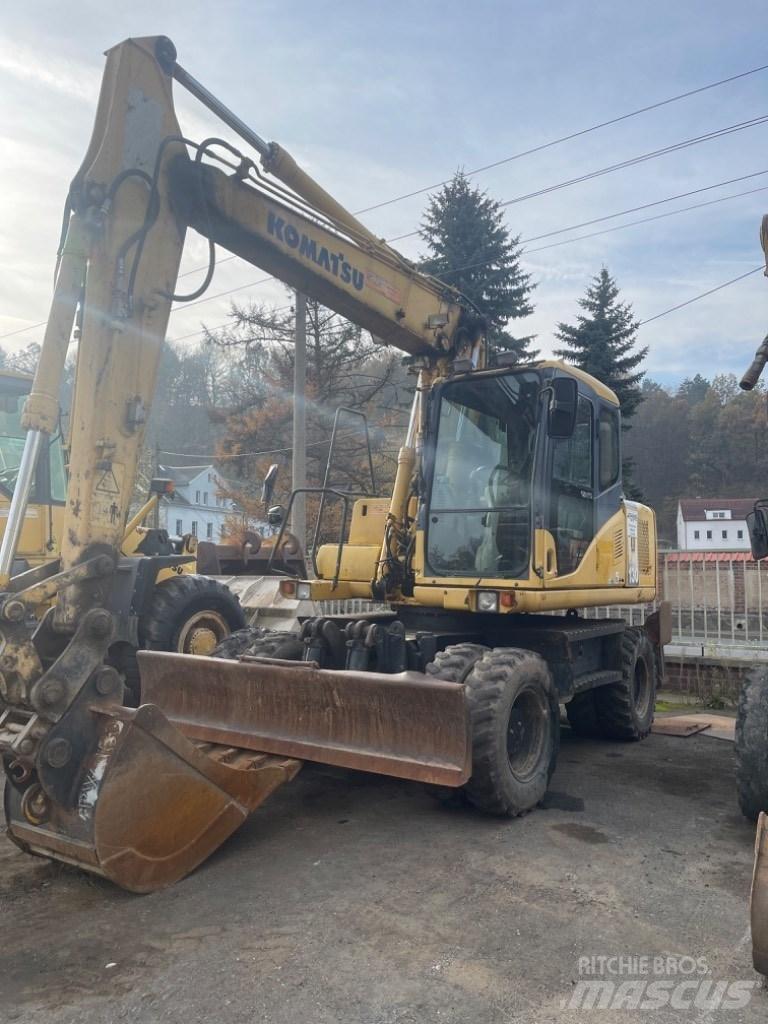 Komatsu PW 130-7K Hjulgravere