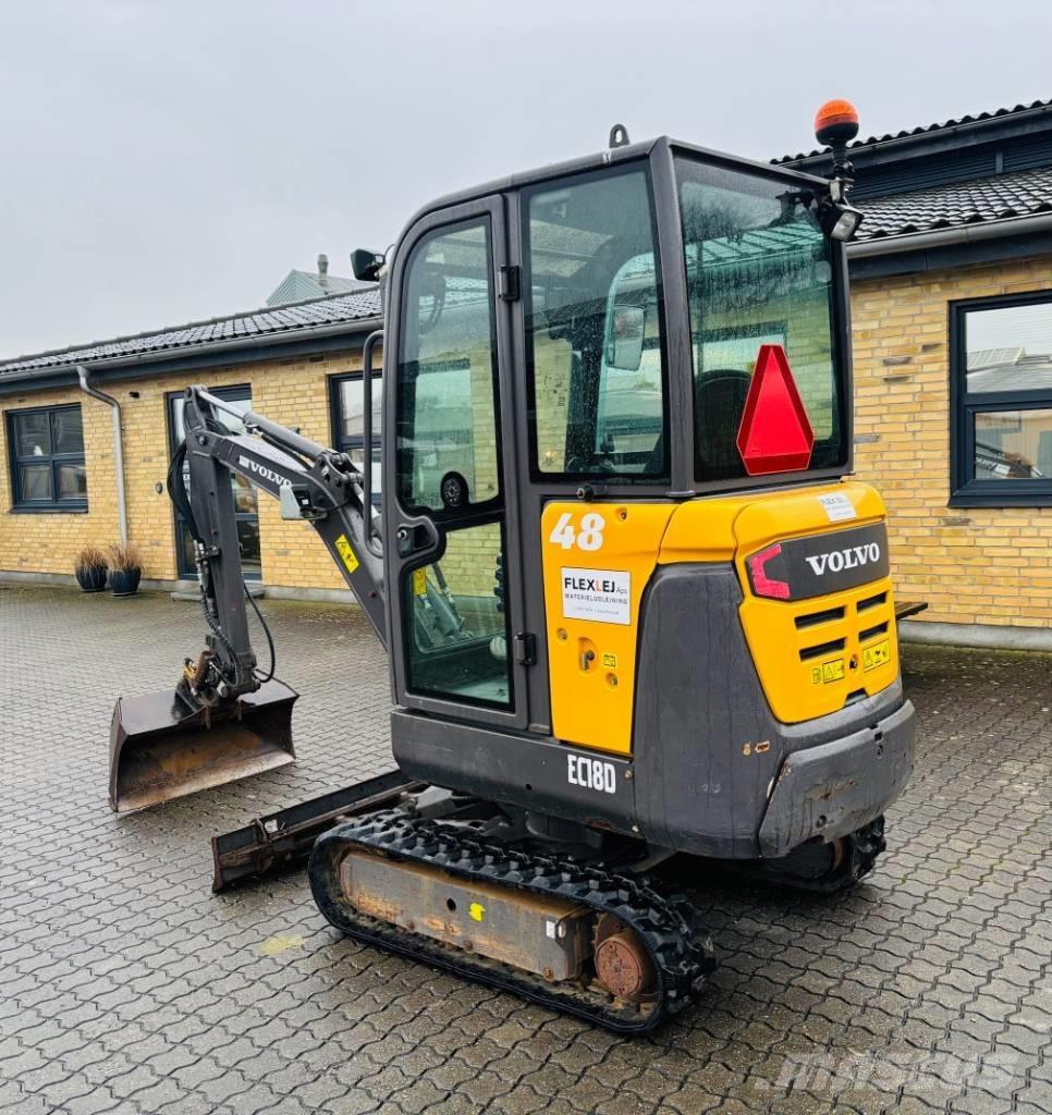 Volvo EC 18 Minigravere <7t