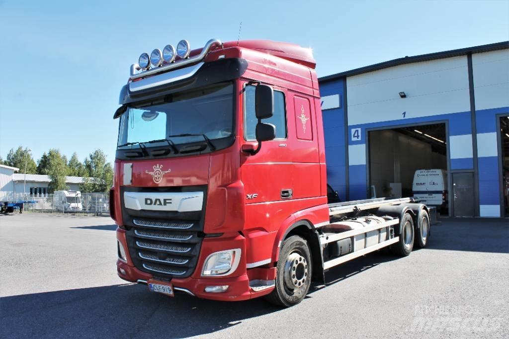 DAF XF 480 FAS 6x2 Containerbil