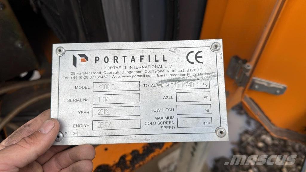 Portafill 4000t Mobile sikteverk