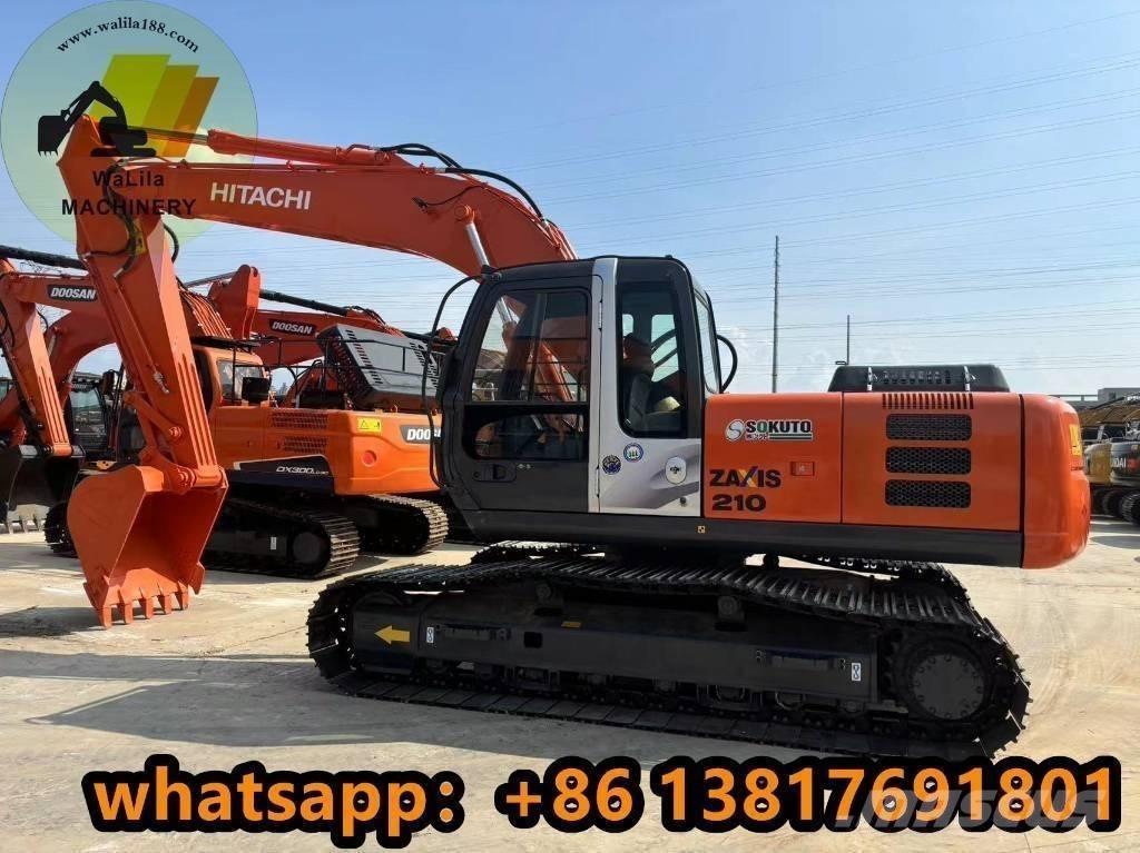 Hitachi ZX 210 Beltegraver