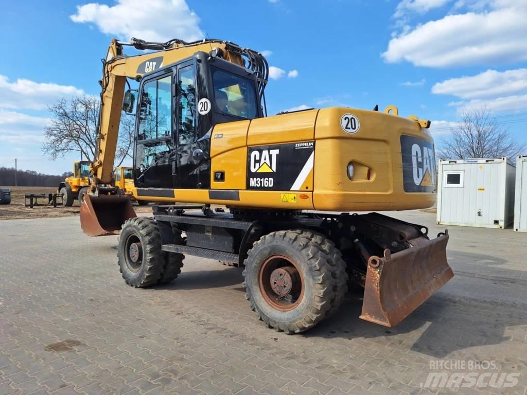 CAT M 316 D Hjulgravere