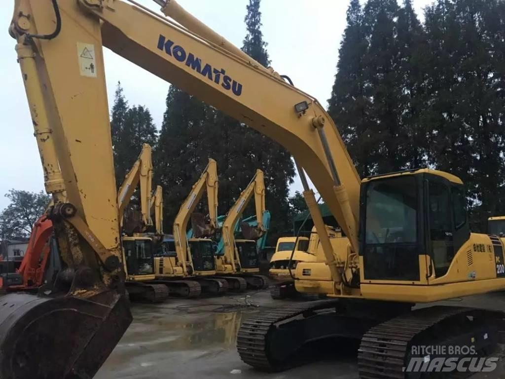 Komatsu pc200-7 Beltegraver