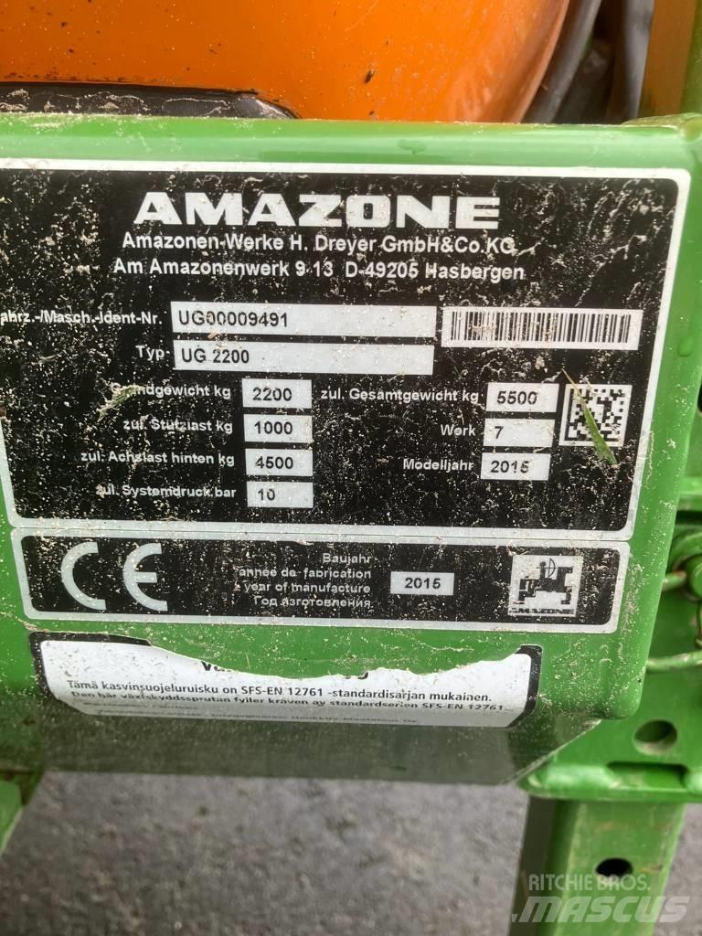 Amazone UG 2200 Slepesprøyter