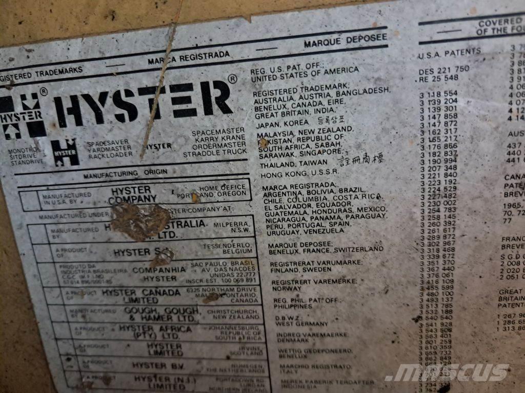 Hyster H2.50J Diesel Trucker