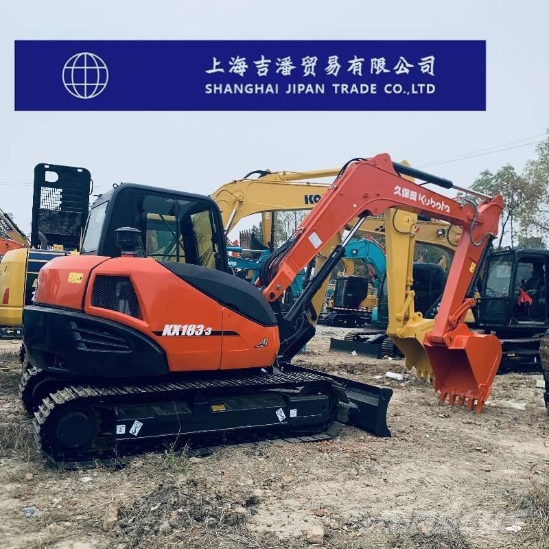 Kubota KX 183 Midigravere 7 - 12t