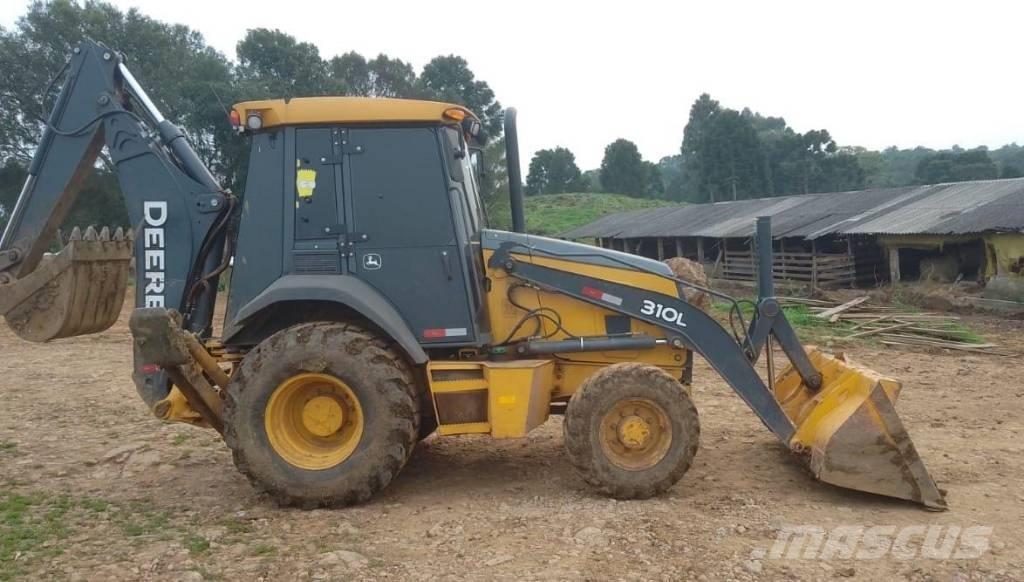 John Deere 310 L Traktorgravere