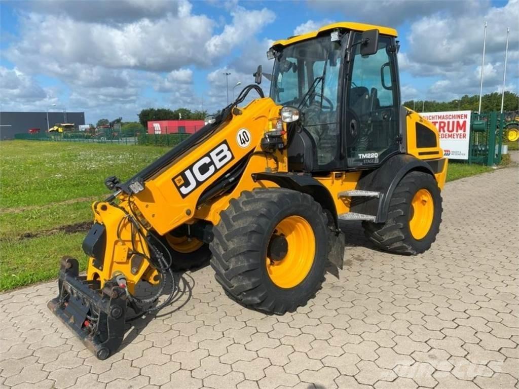 JCB TM 220 - 40 KM/H Teleskoplastere for Landbruk