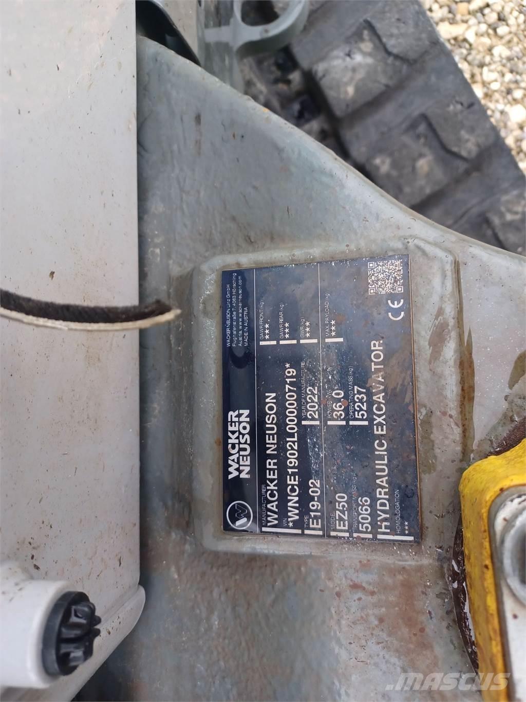 Wacker Neuson EZ50 Beltegraver