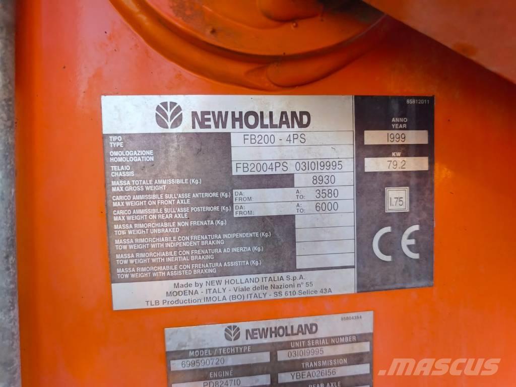 New Holland FB 200 Traktorgravere