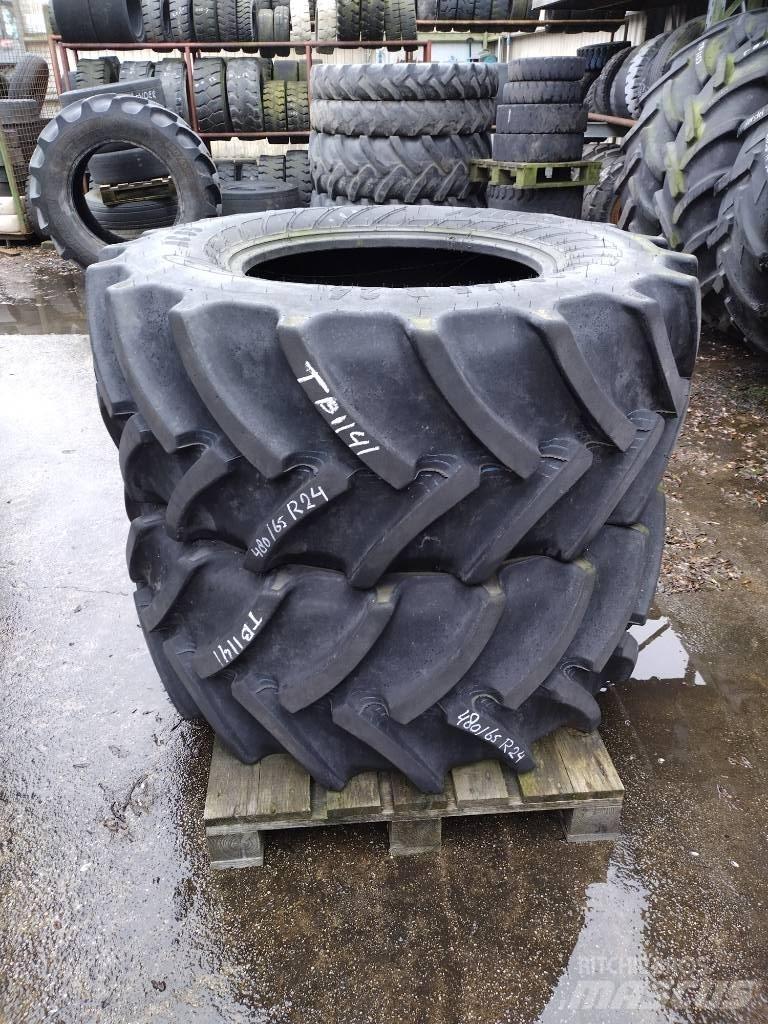 Mitas 480/65 R24 Dekk, hjul og felger