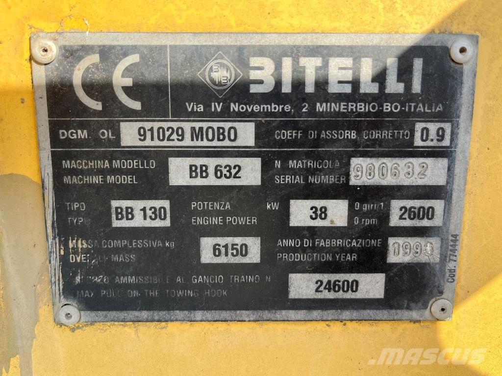 Bitelli BB 632 Asfaltutleggere