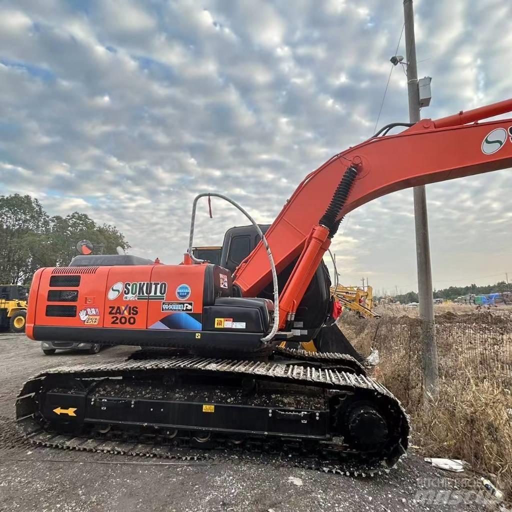 Hitachi ZX 200 Beltegraver