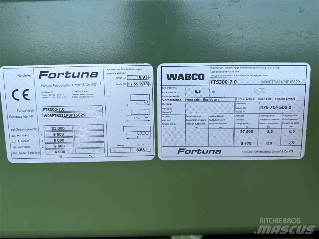 Fortuna FTS 300 Rundballehengere