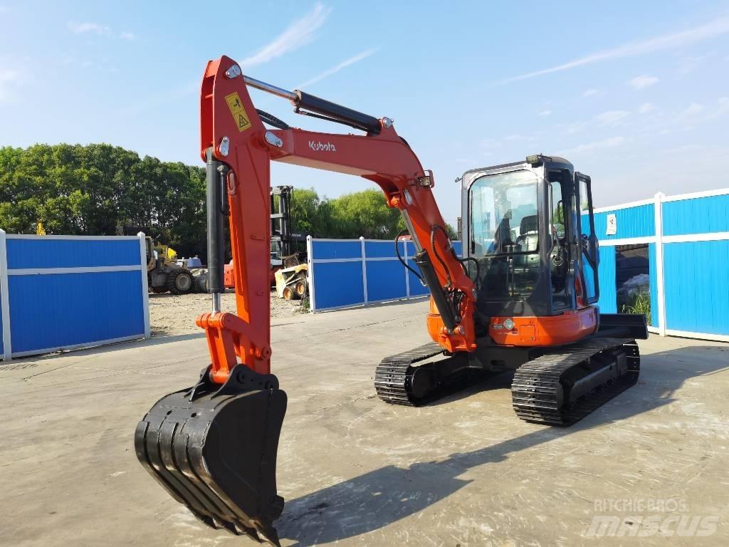 Kubota KX155 Beltegraver
