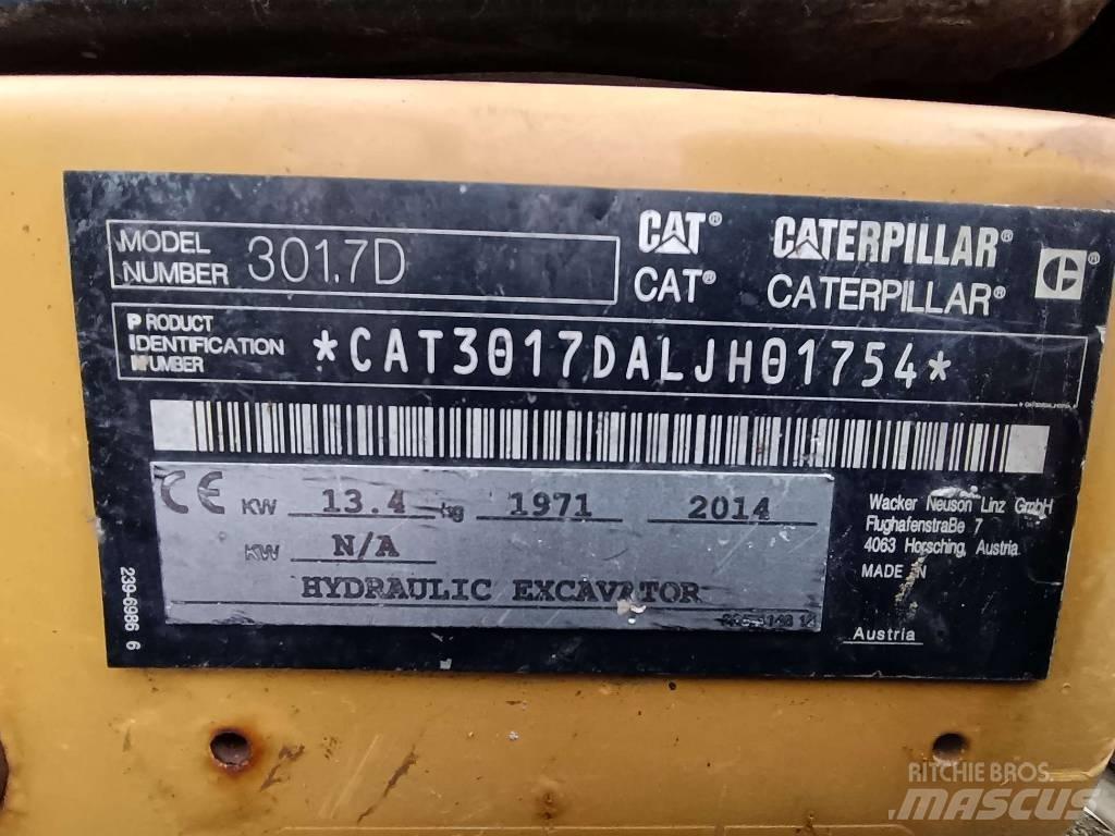 CAT 301.7D Minigravere <7t
