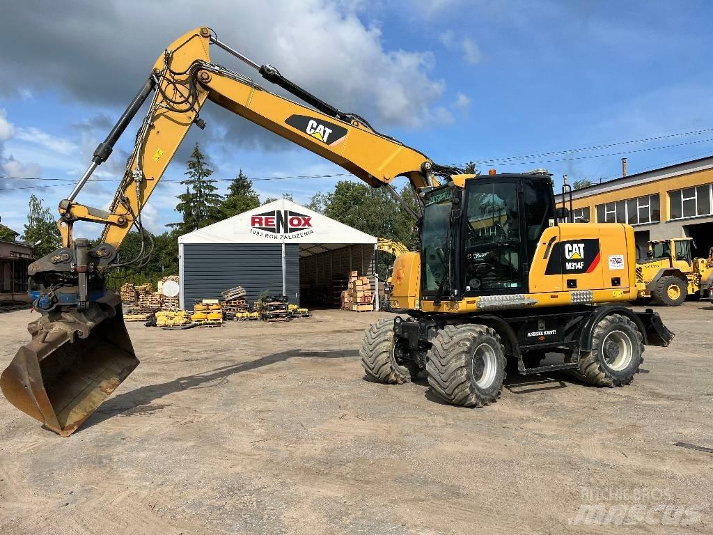 CAT M 314 F Hjulgravere