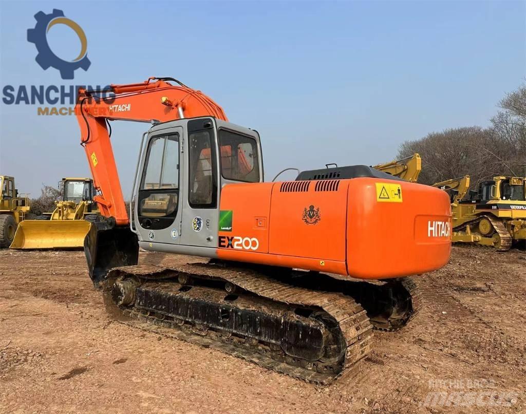 Hitachi EX 200 Beltegraver