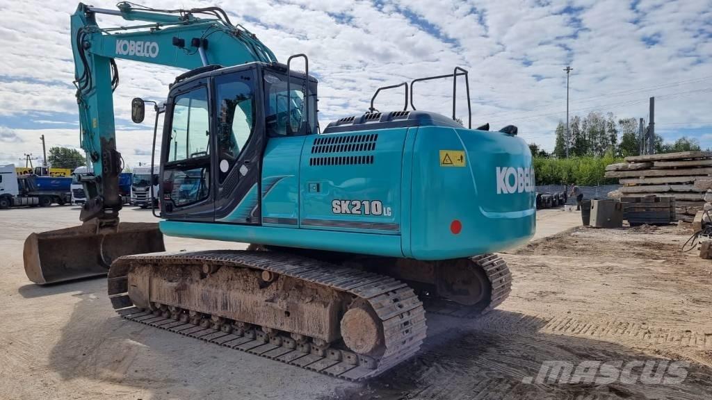 Kobelco SK 210 LC Beltegraver
