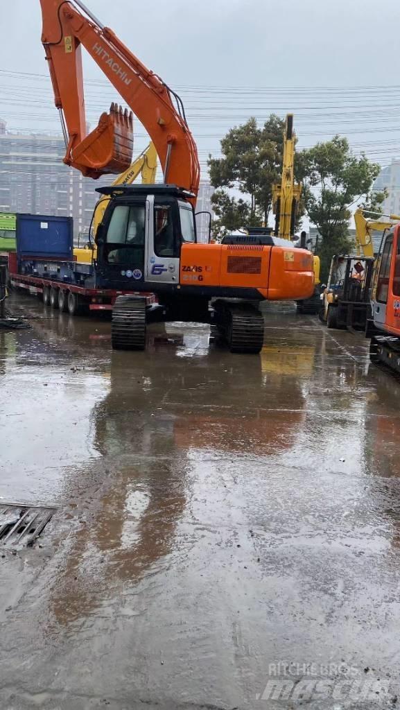 Hitachi ZX 210 Beltegraver