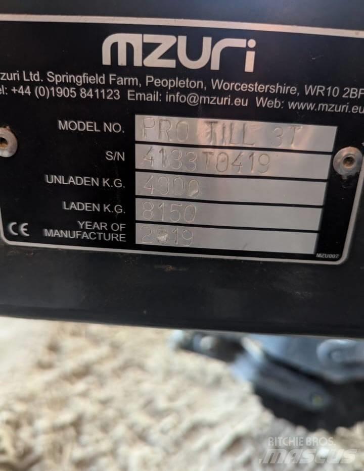  Mzuri PRO Till 3T Kombinerte såmaskiner