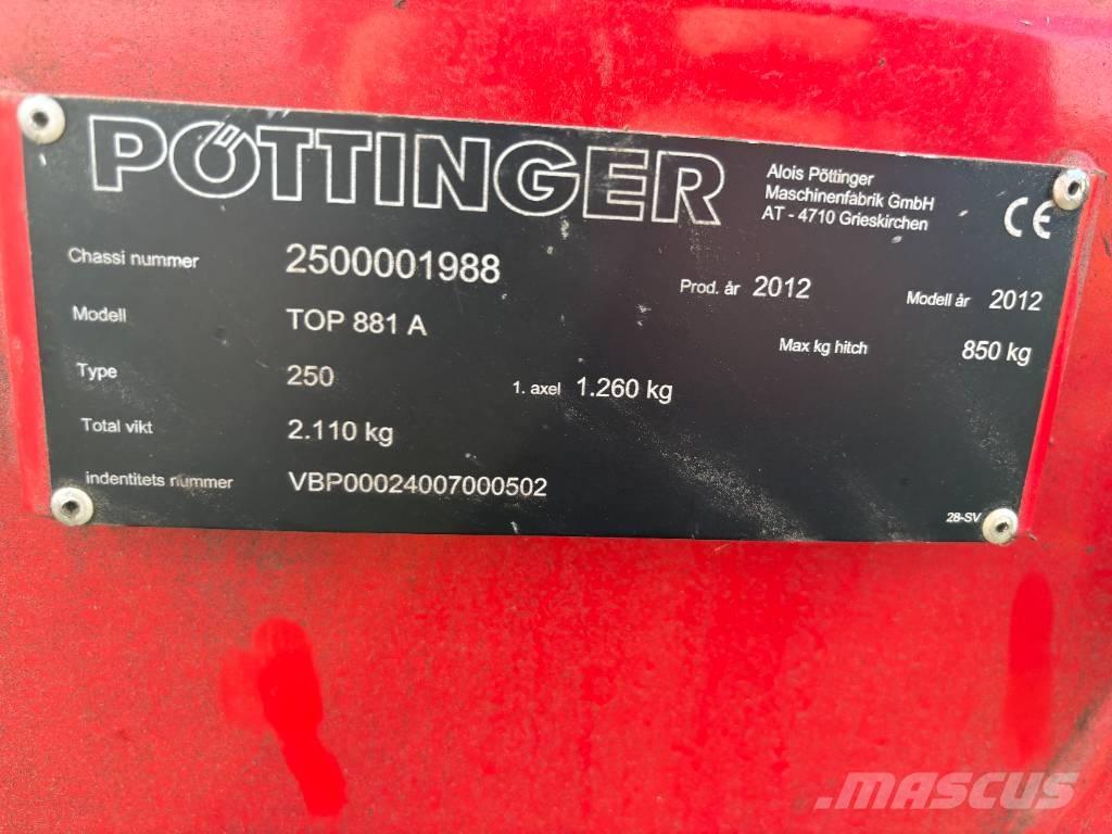 Pöttinger Top 881A Svanser