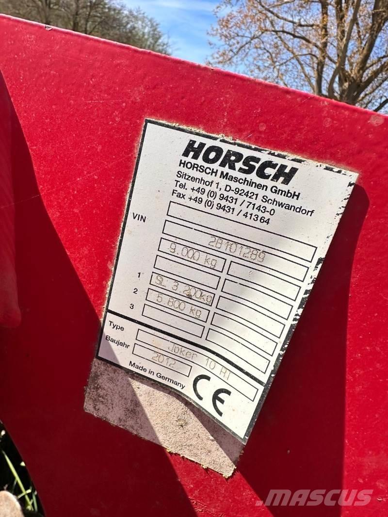 Horsch Joker 10 RT Skålharver