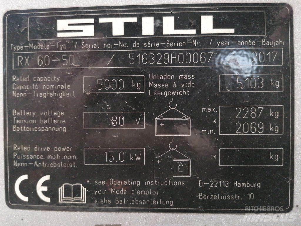 Still RX60-50 Elektriske trucker