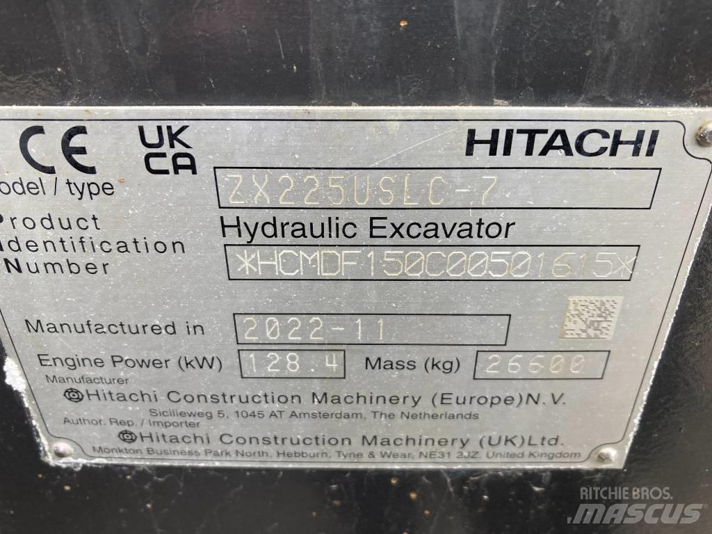 Hitachi ZX 225 US LC Beltegraver
