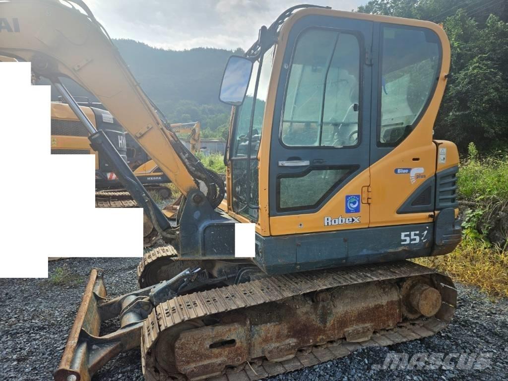 Hyundai Robex 55 Minigravere <7t