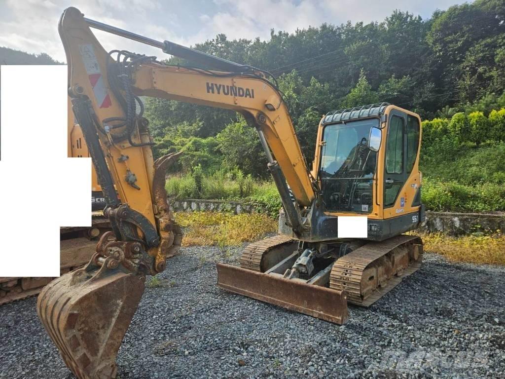 Hyundai Robex 55 Minigravere <7t