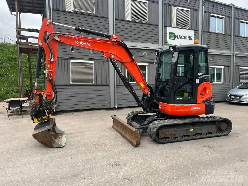 Kubota U 55-4 Minigravere <7t