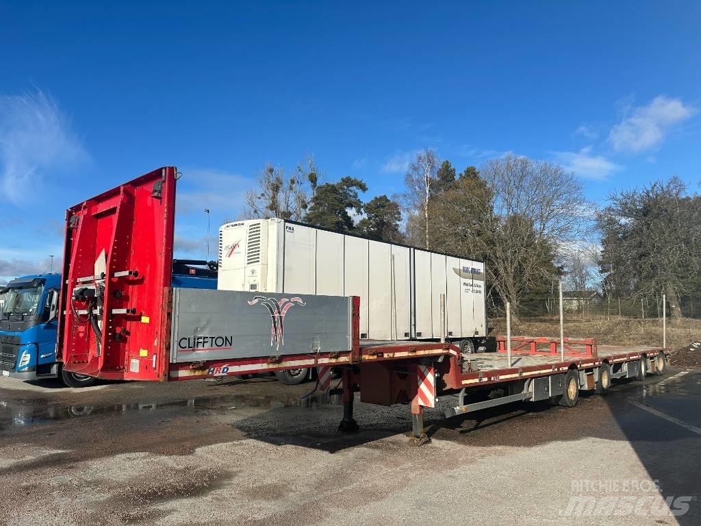 HRD Jumbotrailer Planhengere semi
