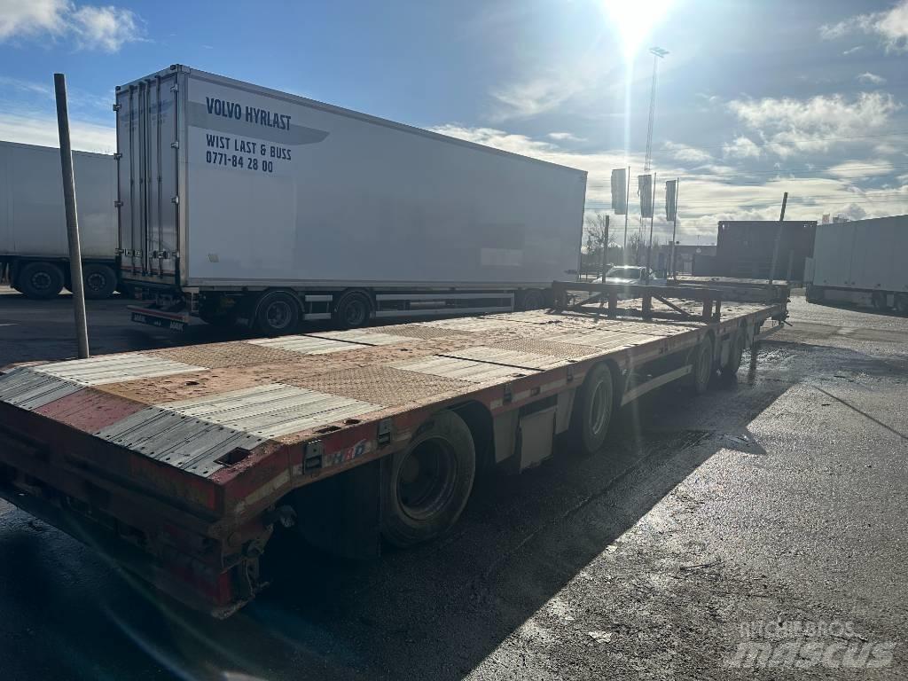 HRD Jumbotrailer Planhengere semi