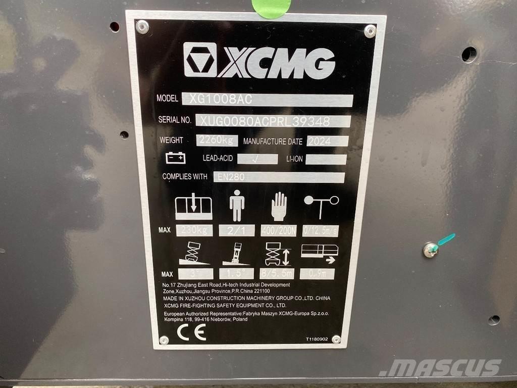 XCMG XG1008AC Andre personløftere og plattformer