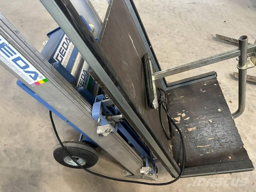 Geda Comfort 250 Vinsjer, taljer og materialheiser