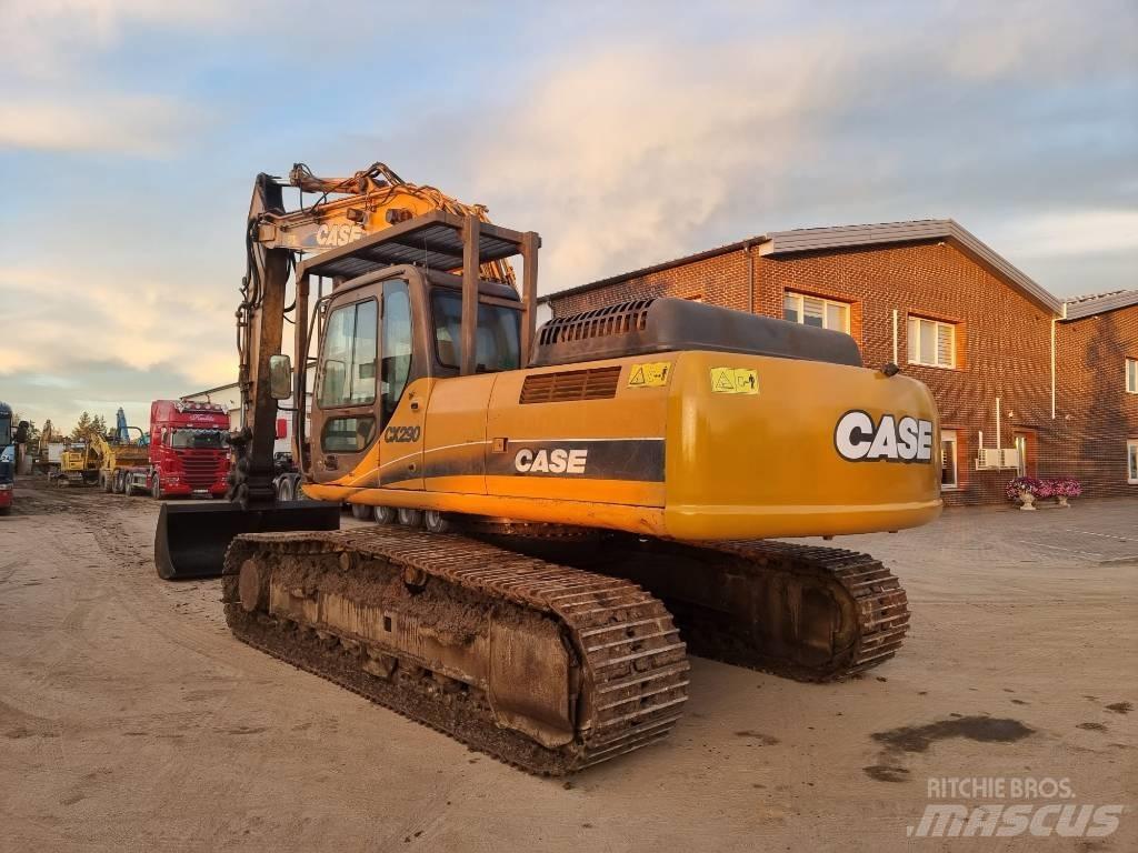 CASE CX 290 LC Beltegraver