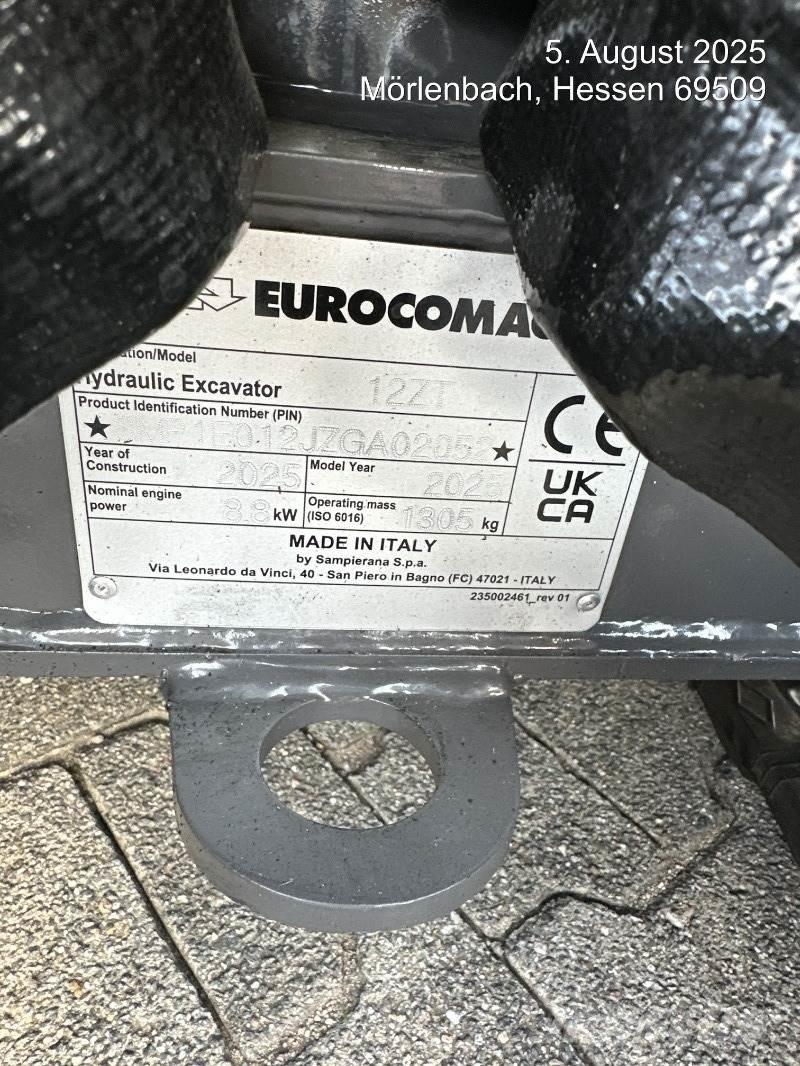 Eurocomach 12ZT Minigravere <7t