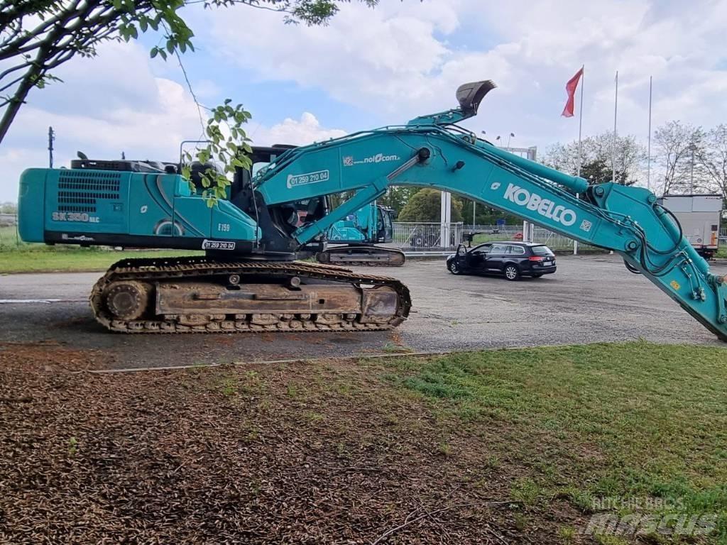 Kobelco SK350NLC Beltegraver
