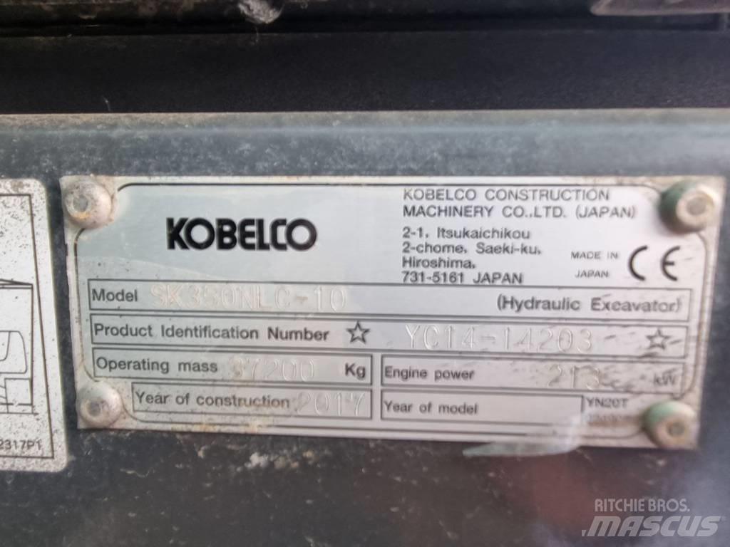 Kobelco SK350NLC Beltegraver