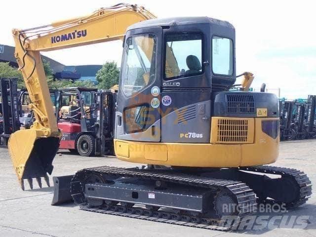 Komatsu PC 78 US Midigravere 7 - 12t