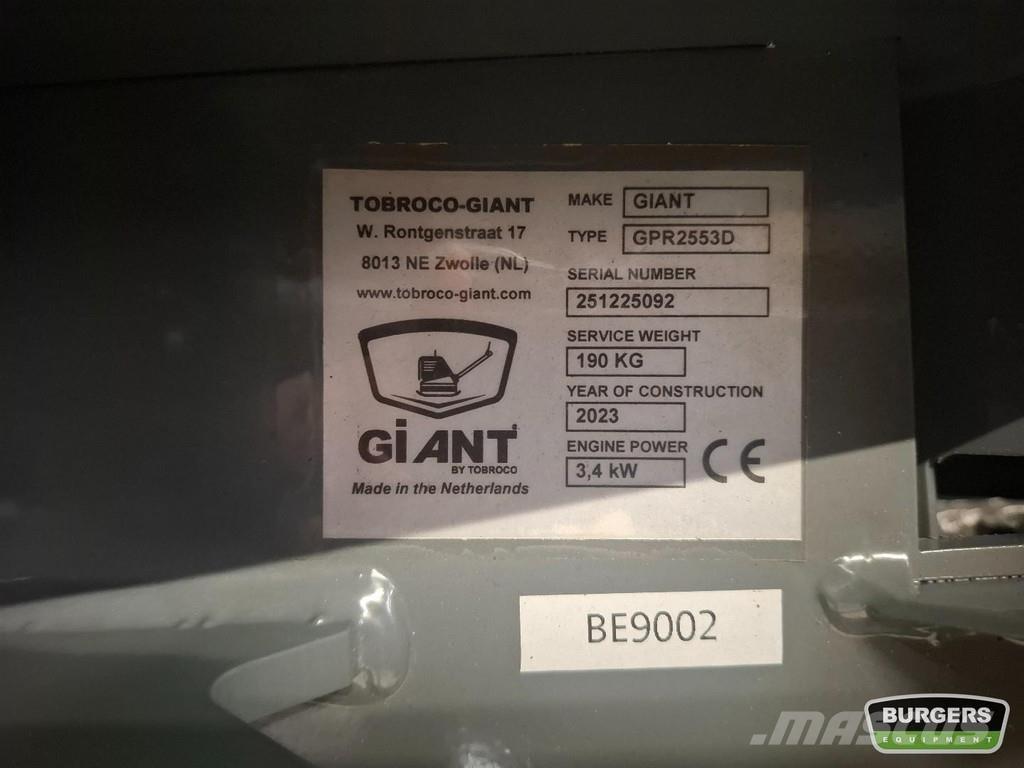 GiANT GPR2553D NEW Vibroplater