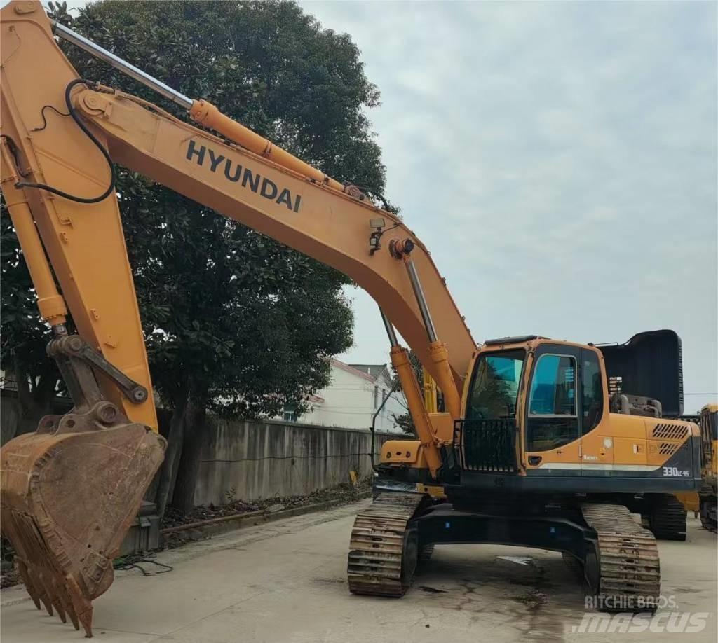Hyundai 330LC-9S Beltegraver
