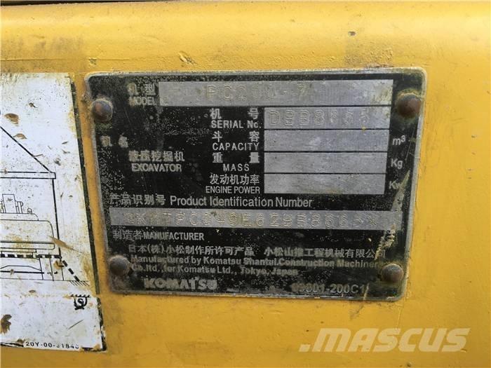 Komatsu PC 200-7 Beltegraver